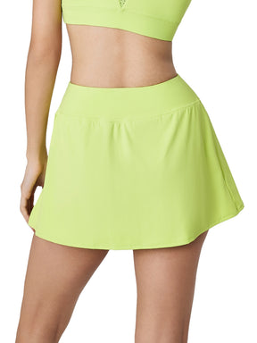 Ladies new high-grade fitness skirt fake two-piece high waist slim tennis skirt outdoor running anti-exposure sports skirt