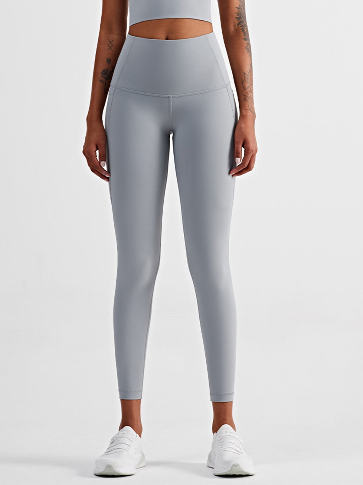 Women's sports yoga fitness pocket high waist tight leggings peach buttocks tummy lifting yoga pants women's pants