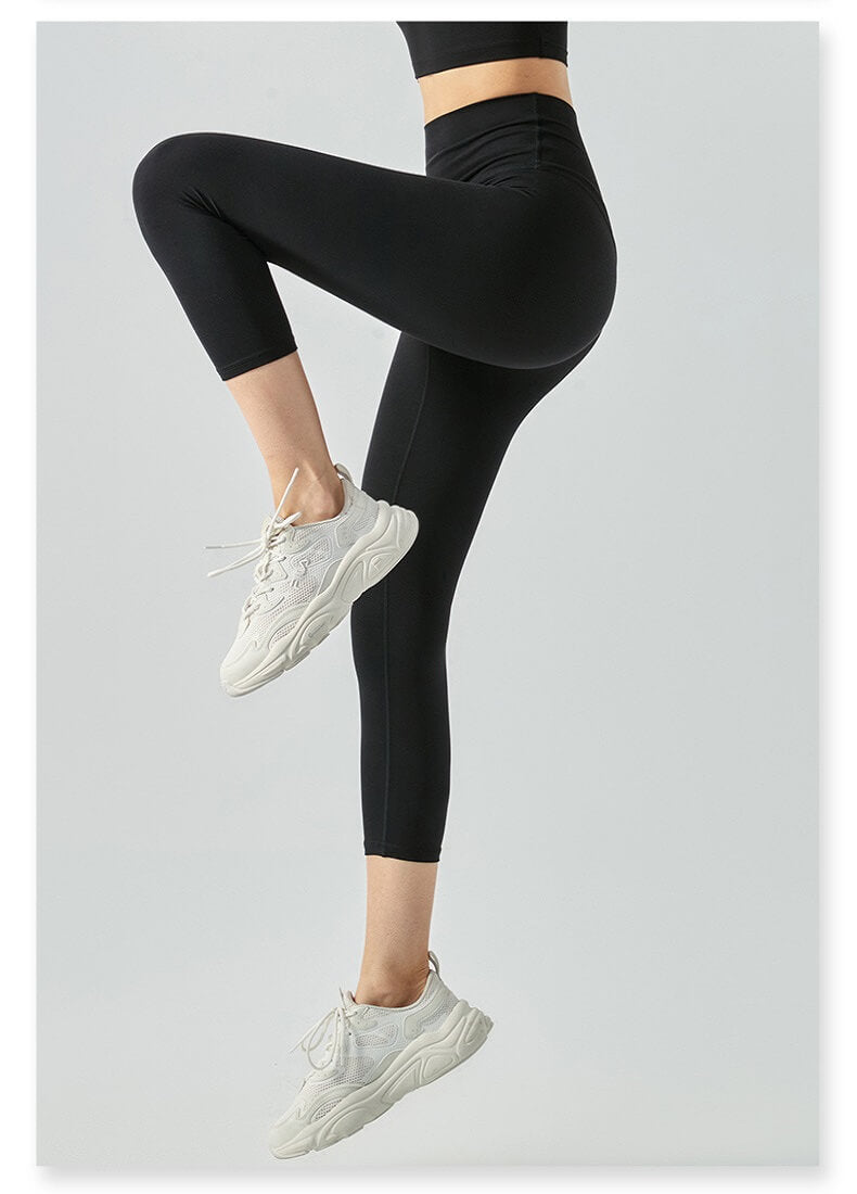 Women's Black Capris Leggings - High Waisted Capris Leggings with Tummy Control, Lightweight Summer Capri Leggings | Sheveve.com