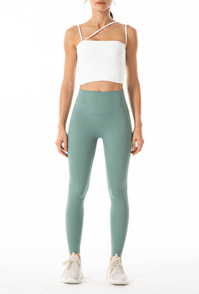 High Waist Legging with Pocket - Gym Legging Yoga Legging, Seamless Tummy Control Legging for Ladies - Tide Blue | Sheveve.com