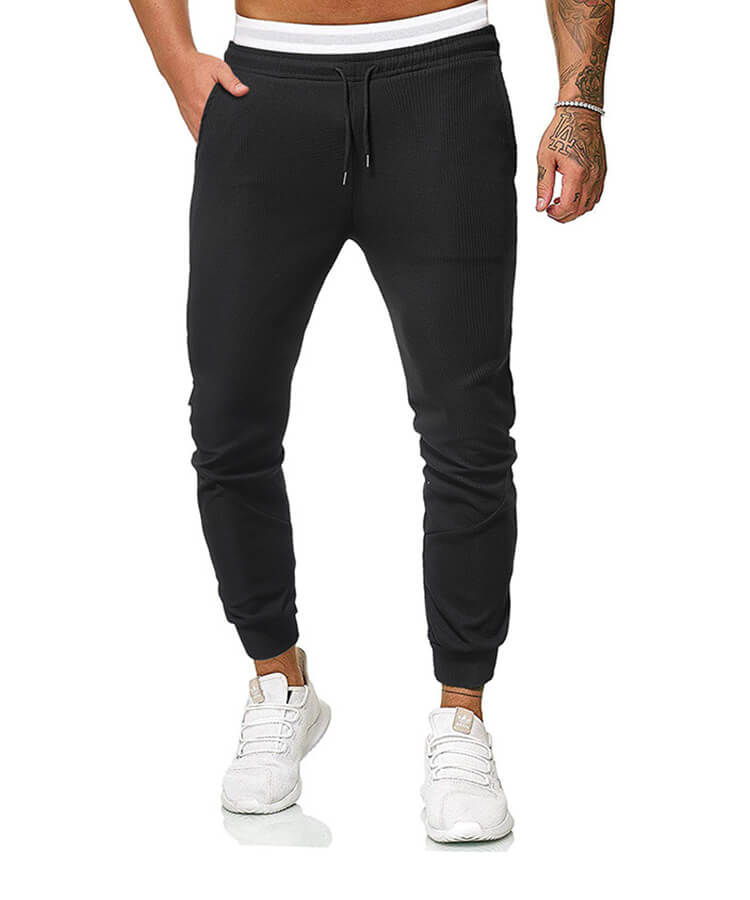 Essentials Jogginghosen für Herren - Jogginghosen aus Baumwolle, lässige Jogginghosen, Jogger, Jogginghosen für Herren