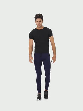 Leggings de compression pour hommes – Leggings de course pour hommes, collants de course avec poches pour la course, le basket-ball, l'entraînement