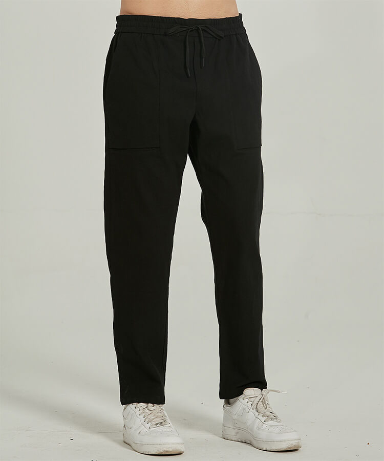 Pantalons de survêtement pour hommes avec poches pantalons de survêtement amples pantalons de survêtement décontractés pantalons de survêtement de rue pour vêtements de plein air