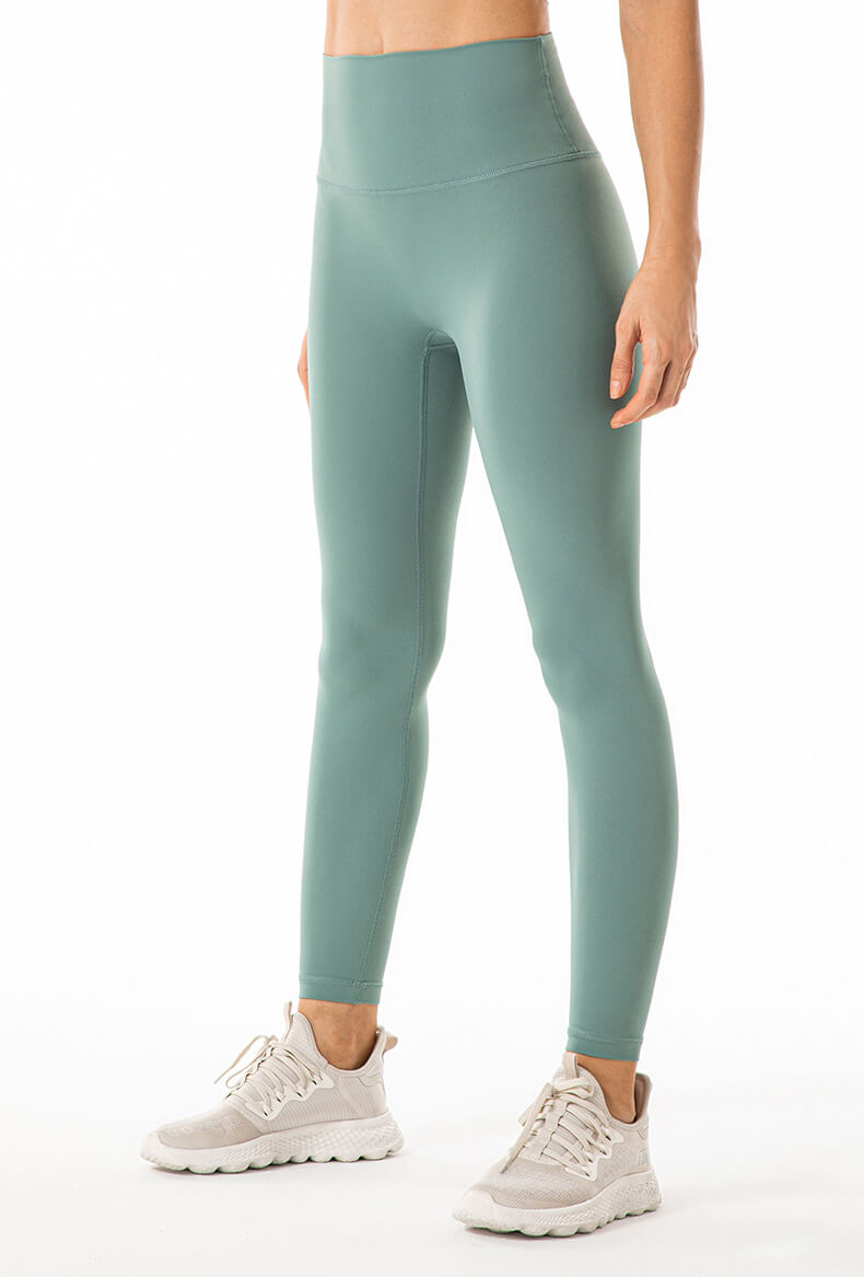 High Waist Legging with Pocket - Gym Legging Yoga Legging, Seamless Tummy Control Legging for Ladies - Tide Blue | Sheveve.com