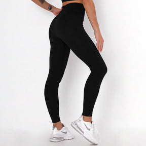 LEGGINGS DE GYM POUR FEMMES - LEGGINGS DE GYM TAILLE HAUTE, LEGGINGS SANS COUTURE VITAL POUR L'ENTRAÎNEMENT DE GYM 